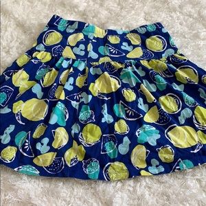Lands’end fruit skort kids Medium
